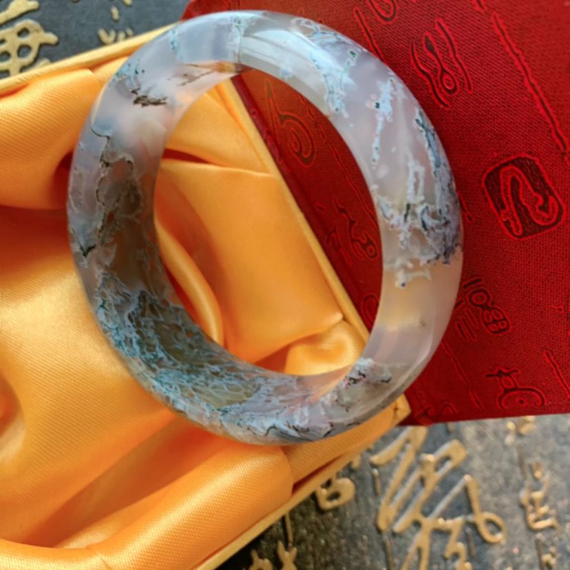 精品水草玛瑙手镯!