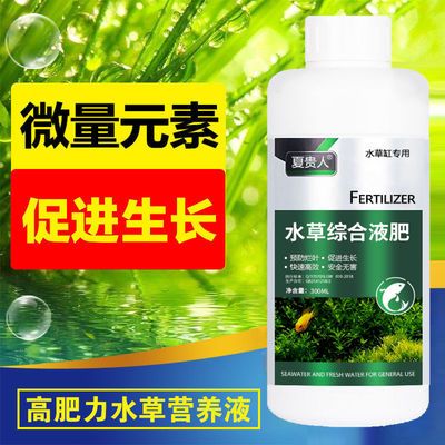 水草液肥推荐