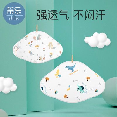 15684/婴儿枕巾新生儿枕头平枕纯棉夏天柔软吸汗夏季透气防吐奶云片枕垫