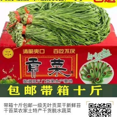 带箱5斤包邮商用无叶贡菜干新鲜苔干苔菜农家土特产干货脱水蔬菜