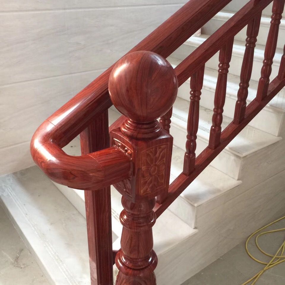 铝合金楼梯扶手100系列起步柱室内铝合金楼梯将军柱