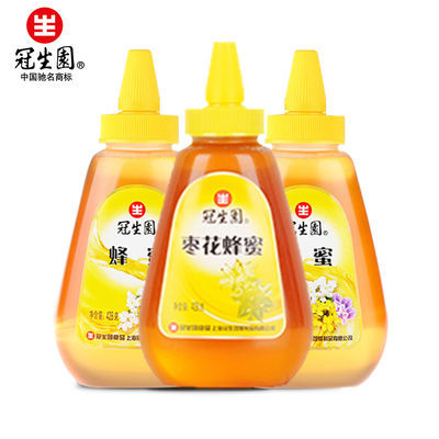 75970/冠生园 428g蜂蜜+洋槐+椴树三个口味正宗农家自产原材