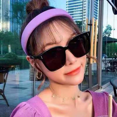 36903/G&M墨镜frida韩版网红同款墨镜太阳眼镜男大脸显瘦墨镜女防紫外线