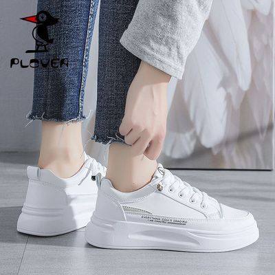 9282/PLOVER啄木鸟时尚小白鞋女2021春秋新款学生韩版百搭板鞋原宿风潮
