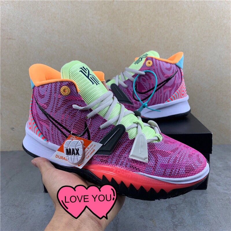 欧文7代篮球鞋首发黑白夜光电影艺术音乐缓震男女鞋学生实战战靴6拼团