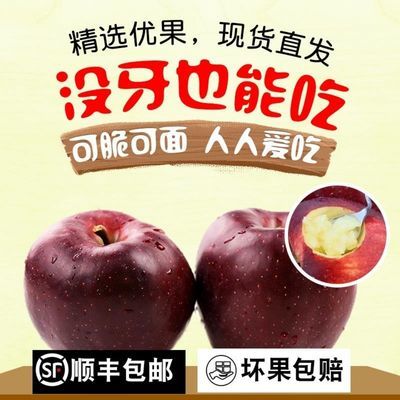 【顺丰包邮】甘肃天水花牛苹果应季水果新鲜蛇果10斤装脆甜鲜苹果