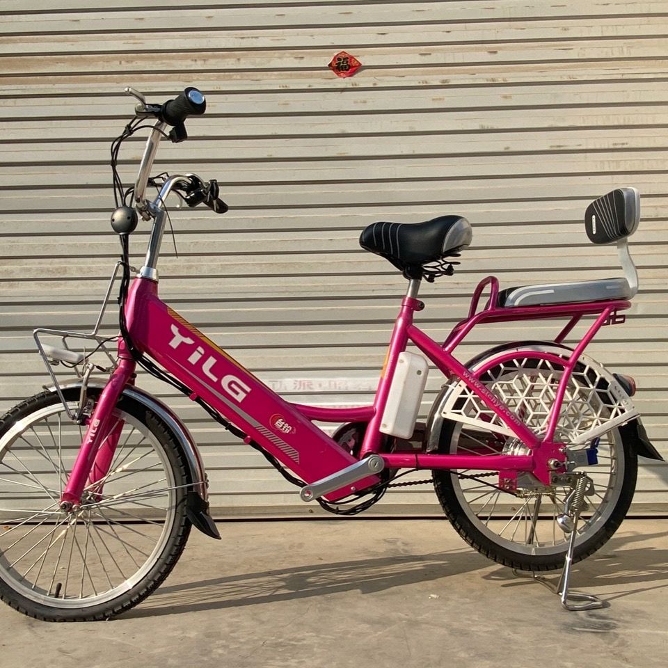 锂电车电动自行车电单车助力自行车电单车通勤自行车充气电动车【3月