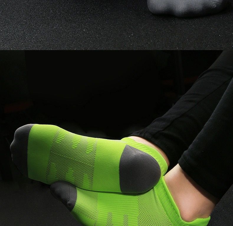 Quick-drying Breathable Running Socks For Men And Women Black_voghion.com