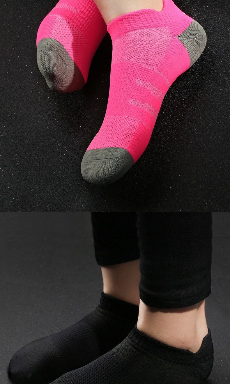 Quick-drying Breathable Running Socks For Men And Women Black_voghion.com