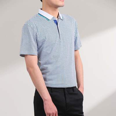8228/优品剪标时尚休闲男式短袖polo衫HLZLHG606