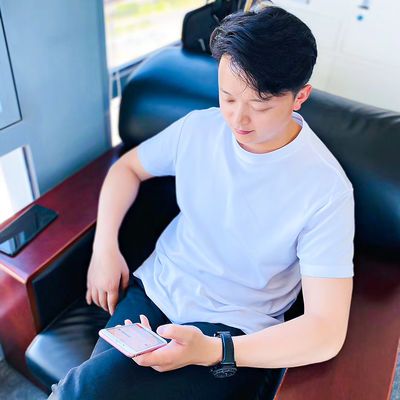 9097/夏季防臭T恤跑步健身弹力薄款白T恤户外运动短袖圆领抗菌防臭衫