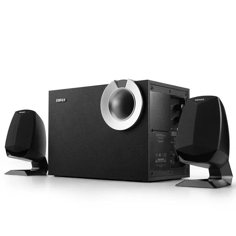 【正品原封】漫步者r201t08蓝牙升级版台式家用重低音2.1音箱