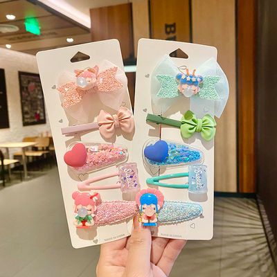 24887/日韩ins夏季海洋系海星发夹套装 儿童发夹发饰女童可爱后脑勺发卡