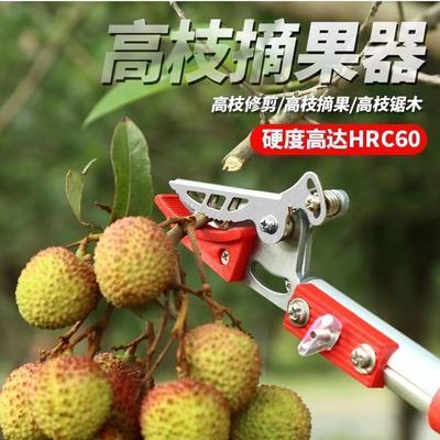 37508/摘水果香椿枇杷樱桃神器果树修枝剪刀多功能摘果剪高空加长高枝剪
