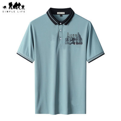 15911/SIMPLE LIFE夏季POLO衫男潮牌韩版商务休闲男士短袖T恤翻领上衣