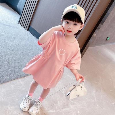 40038/女童连衣裙夏装2021新款女宝宝裙子网红洋气小童儿童公主裙韩版潮