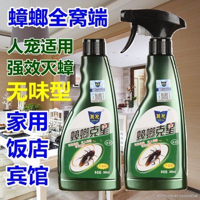 62296/除杀灭蟑螂药强效全一窝端杀虫喷雾剂无味无毒家用饭店厨房屋神器