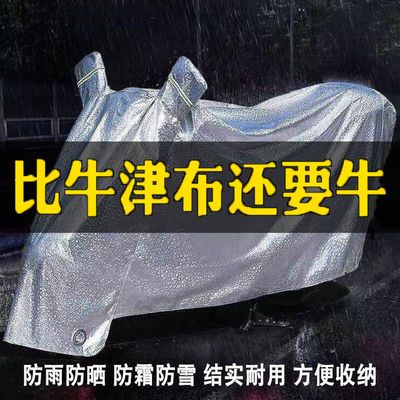 电动车防雨罩摩托车车衣车罩遮雨通用防尘加厚防风电瓶车防晒罩