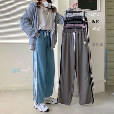 33875/夏装外贸出口尾单大牌剪标女装正品尾货束脚运动哈伦休闲长裤子潮