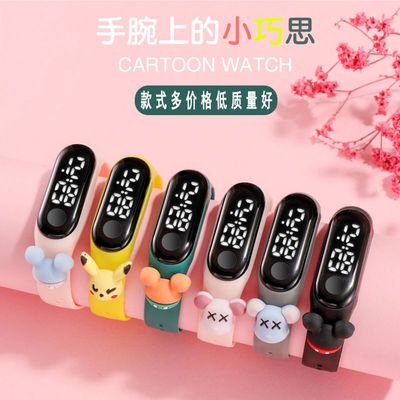 23213/50米防水夜光手表中小学生儿童卡通可爱运动触摸led电子男女手环