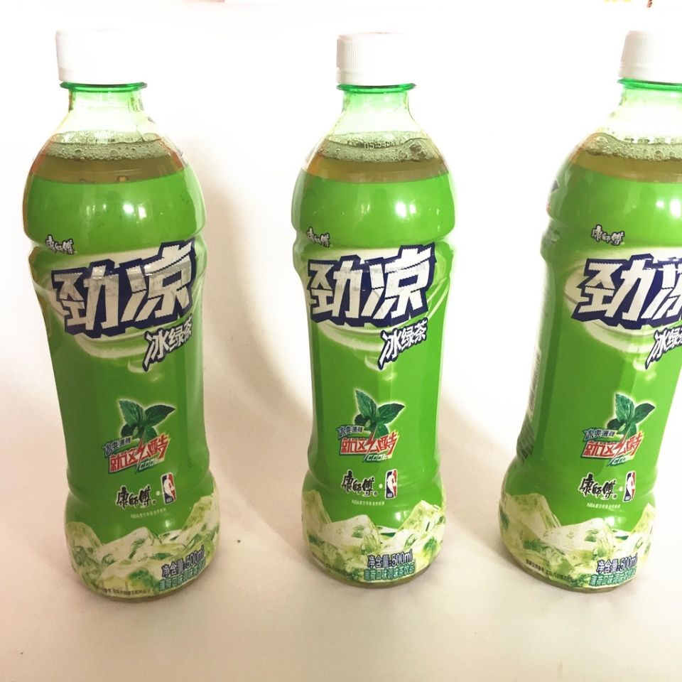 康师傅劲凉冰绿茶500ml×8瓶