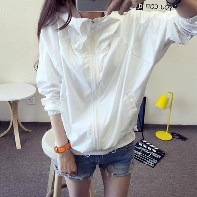 28479/防晒衣女2021夏季薄款韩版学生连帽防紫外线冰丝薄外套防晒服男潮