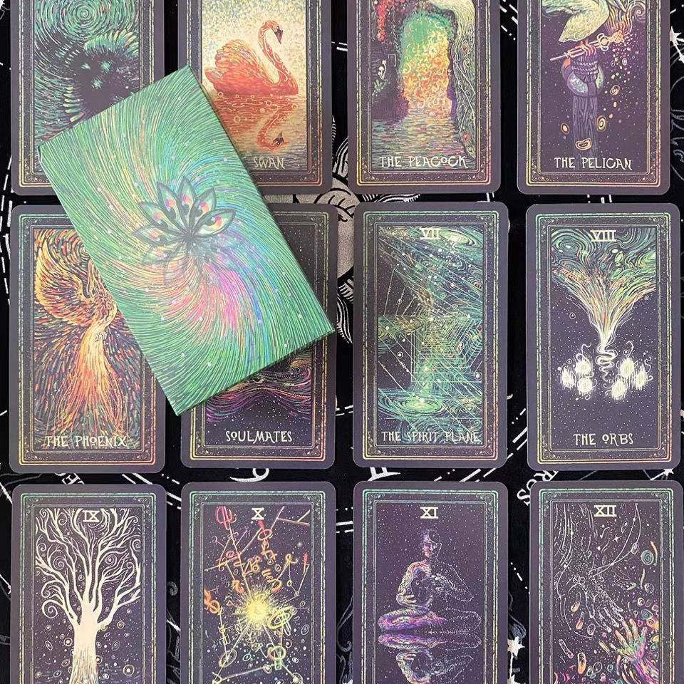 棱镜塔罗牌第6版 cosma visions oracle科斯玛宇宙神谕卡英文定制
