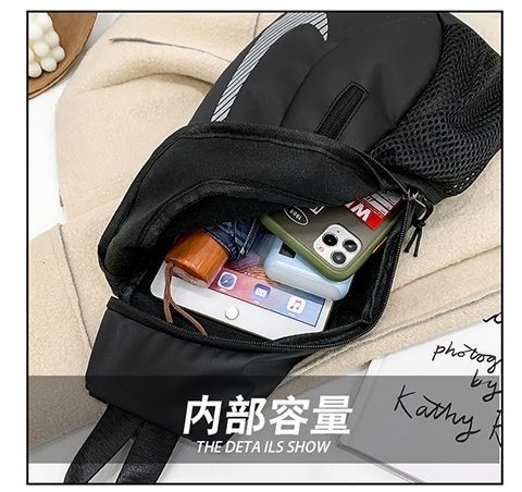 ins超火潮牌胸包腰包款潮时尚百搭防水牛津布单肩包斜挎包