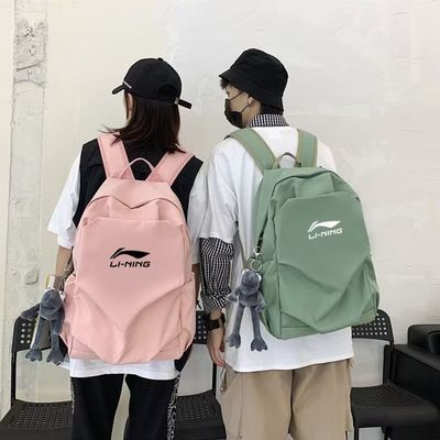 35388/新款中国风潮牌大容量双肩包初高中生百搭背包男女户外运动电脑包