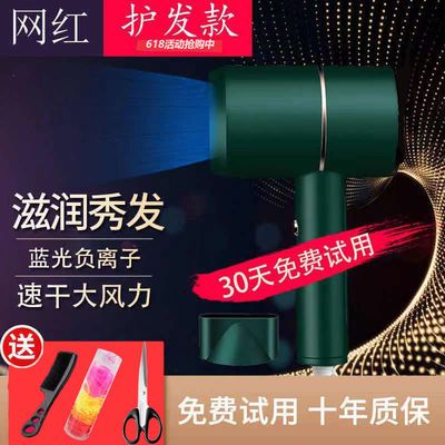 31289/吹风机家用宿舍专用大小功率蓝光负离子不伤发静音吹头发的电吹风
