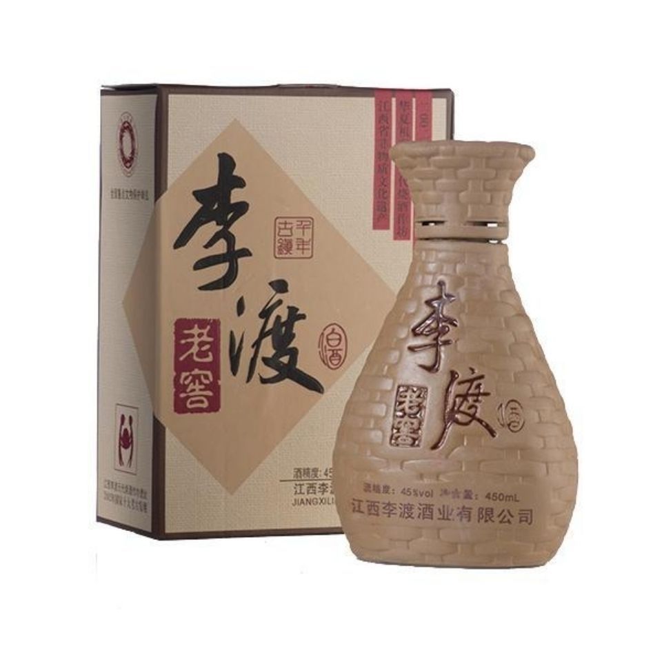 李渡老窖优质口粮酒450ml45度整箱六瓶特价包邮