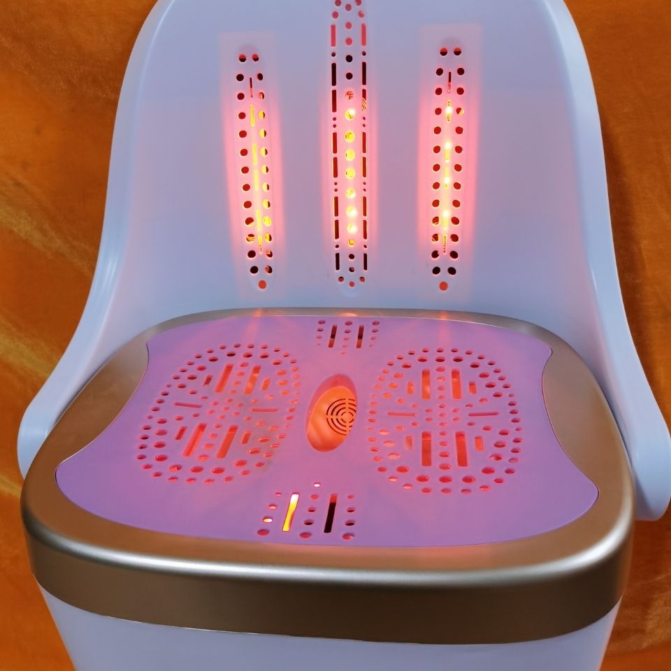 远红外线艾灸仪家用熏蒸发热干湿两用坐灸仪无烟艾灸凳靠背加热