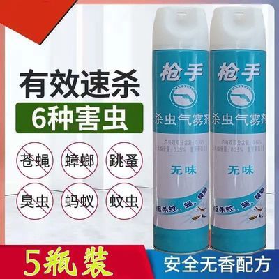 48775/杀虫气雾剂无味家用喷雾剂灭害灵苍蝇药驱蚊子灭苍蝇杀蟑螂750ml