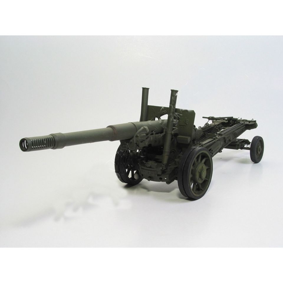 1:25苏联ml-20加榴炮 纸模型 火炮模型 榴弹炮纸模需自己手工制作