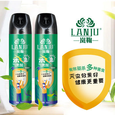 42549/杀虫剂喷雾家用灭蚊子苍蝇蚂蚁蟑螂药儿童清香型杀虫气雾剂750ml