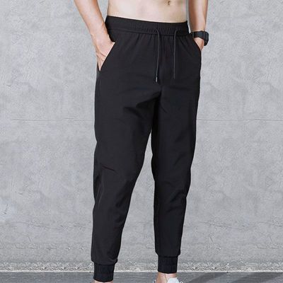 33971/(特价)夏季新款男休闲弹力长裤宽松运动修身百搭小脚哈伦束脚裤