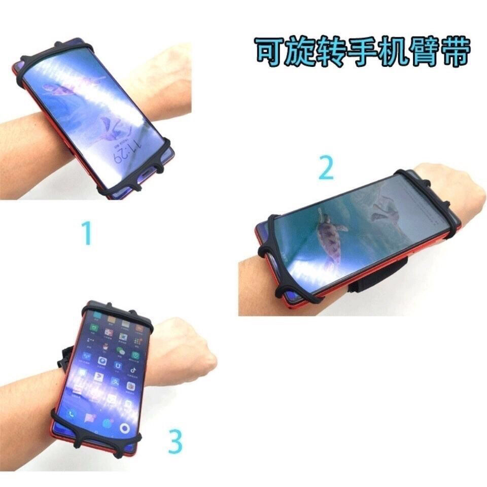 Sports wrist bag riding on behalf of men and women unisex touch screen can take pictures running mobile phone wristband outdoor travel arm sleeve