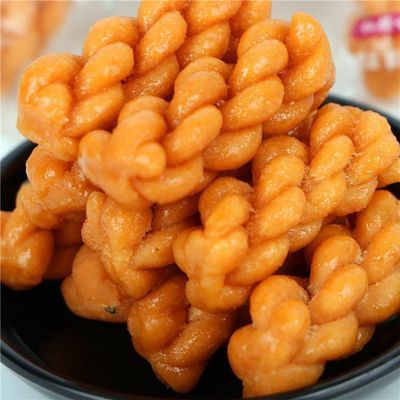 35409/【现做现卖】网红香酥小麻花糕点网红休闲小零食点心充饥包邮批发