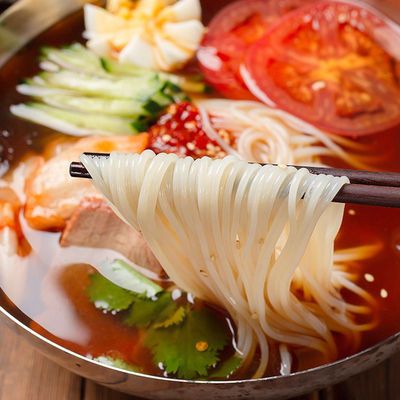 39771/大分量380g东北延边正宗荞麦小麦冷面调料齐全韩式朝鲜族方便速食