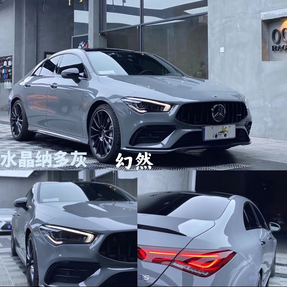 改色膜汽车贴膜全车纳多灰钢琴黑水晶卡其绿定制改色膜梦幻火山灰 小江的店 Yahoo奇摩拍賣