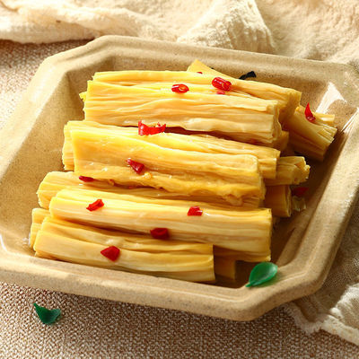 34660/豆小匠 头层腐竹干货批发非转基因整箱段凉拌菜工厂直供