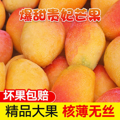 40141/贵妃芒果当季热带新鲜孕妇甜水果整箱红金龙批发