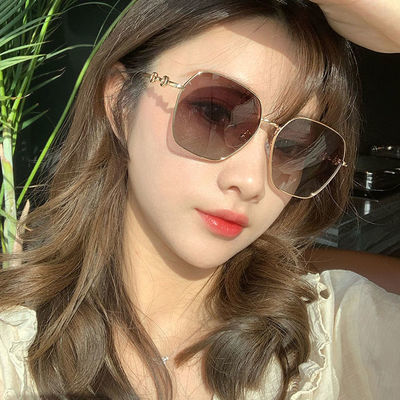 倪妮同款墨镜女韩版网红同款2022新款太阳镜防紫外线大脸显瘦街拍