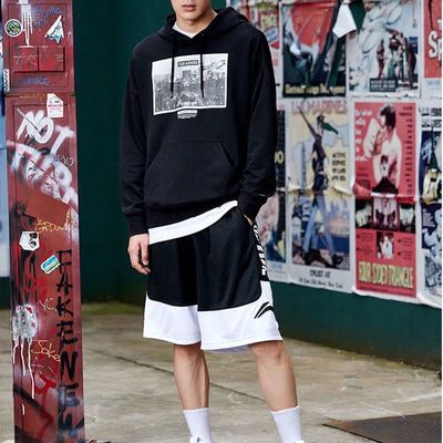 57692/NBA篮球短裤男夏季运动裤3加1 BADFIVE速干宽松冰丝感五分篮球裤