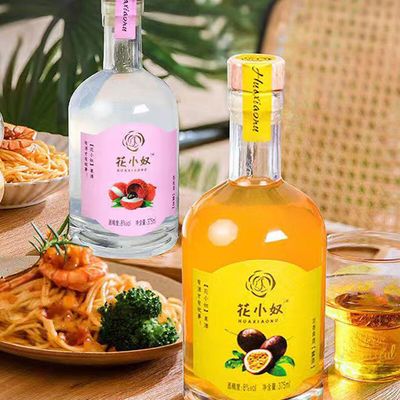 37426/低度微醺高颜值荔枝百香果酒甜啤酒鸡尾酒少女学生礼盒批发水果酒
