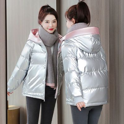 46539/反季棉袄女2021新款女装大码短款棉服冬天衣服女外套加绒加厚棉衣