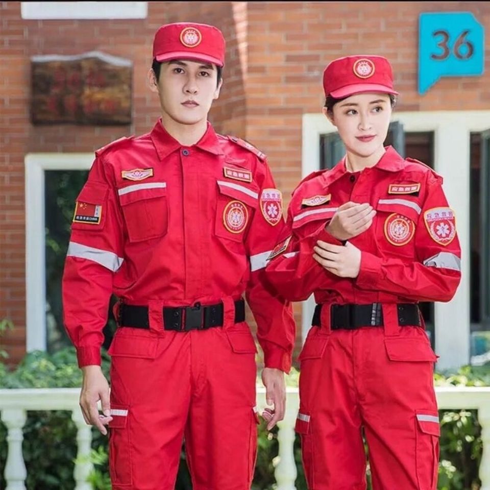 88582-新款应急救援服作训服消防服救灾防静电耐磨工作服紧急搜救抢险服-详情图