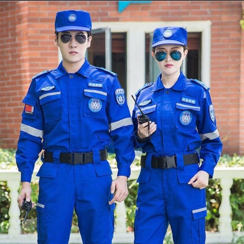 88582-新款应急救援服作训服消防服救灾防静电耐磨工作服紧急搜救抢险服-详情图