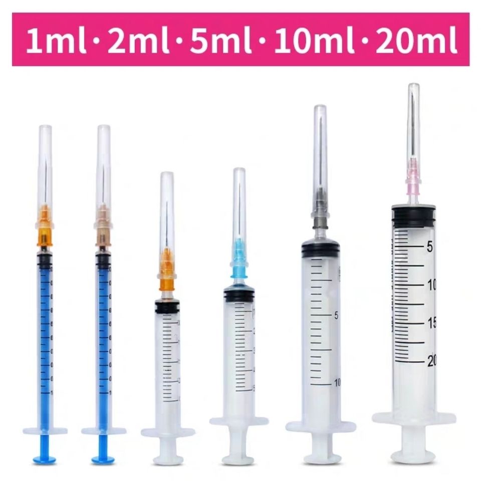 一次性针筒注射器2ml1ml大号喂食器无针注射器30ml60ml英文包装 耗材全部店铺