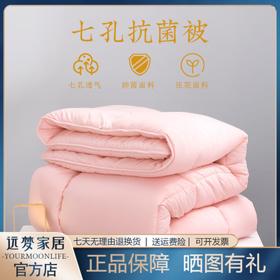 92881/远梦被子冬被抑菌七孔纤维棉被子冬天加厚保暖秋冬款被芯宿舍单人